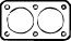 WALKER 84158 Gasket, exhaust pipe